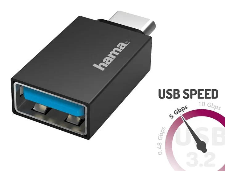 adapter-hama-otg-usb-c-usb-a-3-2-stan-nowy-stan-opakowania-oryginalne