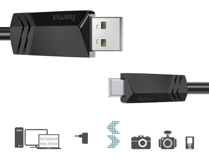 kabel-usb-a-mini-usb-b-hama-075-m-stan-nowy