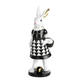 figurka-wielkanocna-zajac-stojacy-12x12x31-bialo-czarna-w-sukience