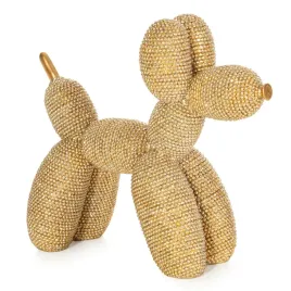 figurka-dekoracyjna-piesek-z-balonow-18x7x16-cm-zlota-glamour