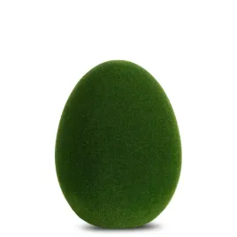 figurka-wielkanocna-jajko-14x14x17-cm-zielone-pokryte-meszkiem