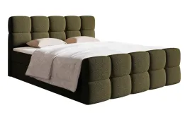 lozko-kontynentalne-160x200-cm-cloudy-pojemniki-topper-oliwkowe-boucle