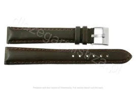 pasek-chermond-18-mm-xl-a148l-gladki-ciemnobrazowy-brazowe-przeszycie