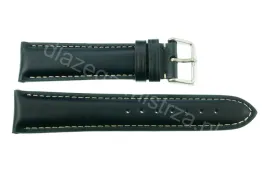 pasek-chermond-20-mm-a216-gladki-ciemnogranatowy-pasek-biale-przeszycie