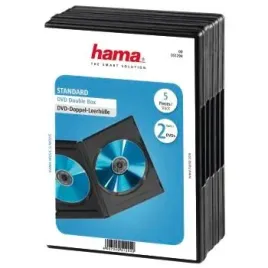 hama-pudelko-podwojne-dvd-czarne-5pak