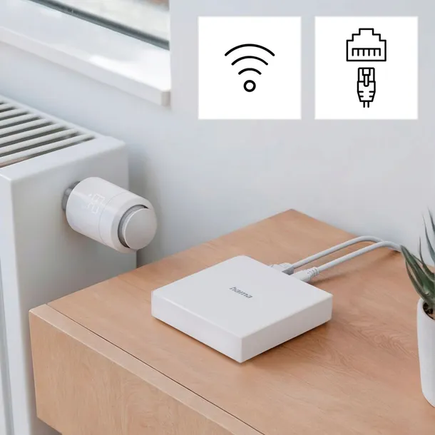 hama-mostek-bridge-wifi-zigbee-thread-matter-centralka-smart-home-stan-opakowania-oryginalne-stan-nowy