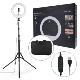 lampa-pierscieniowa-led-hama-ze-statywem-120-iii-do-selfie-dla-streamerow