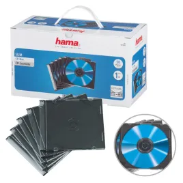 hama-zestaw-pudelko-slim-na-plyty-dvd-50-sztuk-czarne