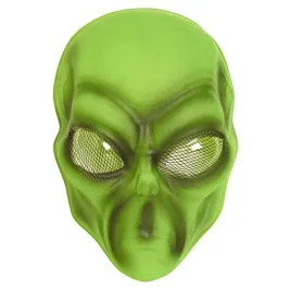 maska-alien-zielony-ludek-kosmita-ufo