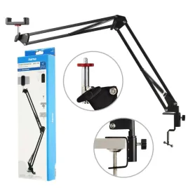 hama-przykrecany-uchwyt-ramie-na-biurko-do-smartfonu-mikrofonu-lampy-statyw