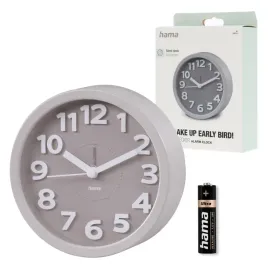 hama-budzik-zegar-stolowy-szary-retro-alarm-cichy-mechanizm-1x-bateria-aa