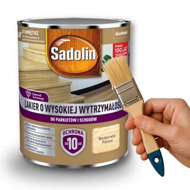 Sadolin Lakier Ochronny 0,7L Bezbarwny Półmat