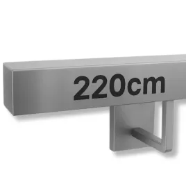 porecz-scienna-schodowa-kwadratowa-barierka-na-schody-stal-nierdzewna-220cm