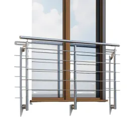 balustrada-francuska-balkon-stal-nierdzewna