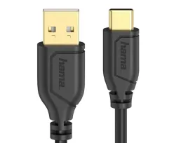 kabel-usb-c-hama-flexi-slim-075-m-czarny