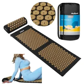 mata-do-akupresury-z-kolcami-poduszka-130x50cm-xxl-do-masazu-zlota-rebel