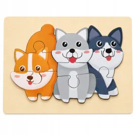 puzzle-drewniana-ukladanka-edukacyjna-dla-najmlodszych-pieski