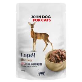 karma-mokra-dla-kota-john-dog-for-cats-lape-sarna-100g-monobialkowa