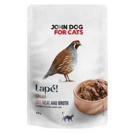 karma-mokra-dla-kota-john-dog-for-cats-lape-przepiorka-100g-monobialkowa