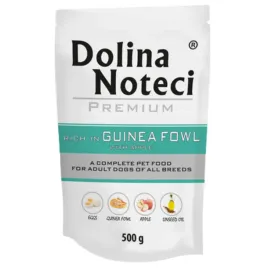 mokra-karma-dla-psa-dolina-noteci-premium-perliczka-500g-bezzbozowa