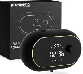 model-2026-premium-dozownik-pianki-zegar-temperatura-ladowany-usb-czarny