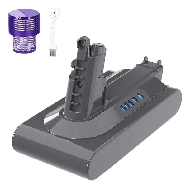 Gratis + Uniwersalna Wydajna Bateria Akumulator do Dyson V10 SV12 6000mAh