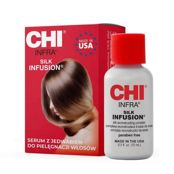 CHI Silk Infusion Naturalny jedwab do włosów 15ml