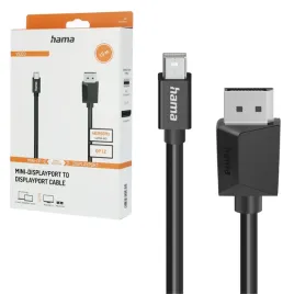 kabel-mini-displayport-displayport-hama-4k-15-m