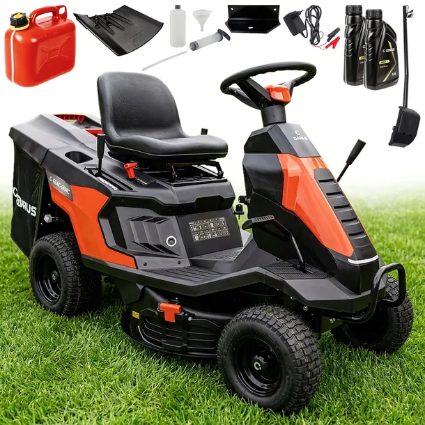 CEDRUS Traktor Ogrodowy Rider C-TRAC-65MC MAX 9 KM 65 cm Z Koszem 150 L 3w1