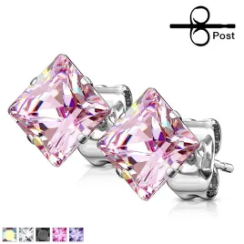 kolczyki-do-uszu-krysztalek-stal-chirurgiczna-lobe-piercing-kwadrat-rozowy