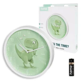 zegar-scienny-dzieciecy-hama-cebu-dino-25cm-kwarcowy-pelzajaca-wskazowka