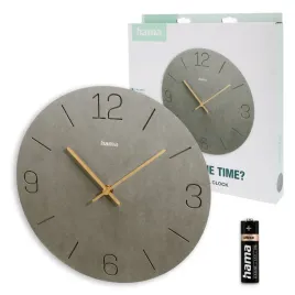 zegar-scienny-hama-crete-mdf-antracyt-30cm-zegar-kwarcowy-cichy-z-drewnem