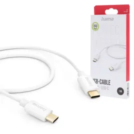 kabel-do-ladowania-usb-c-1m-hama-60w-bialy-480-mbits-pozlacane-wtyki-szybki