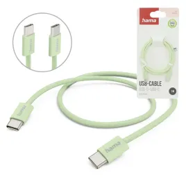 hama-kabel-ladujacy-usb-c-usb-c-nylonowy-ladujacy-1m-zielony-480-mbit-s
