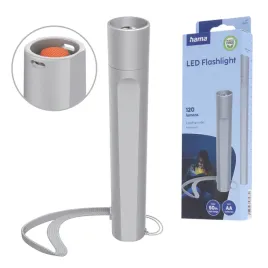 hama-latarka-led-fl100-na-baterie-100lm-50m-3-tryby-swiecenia-aluminiowa