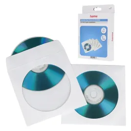 hama-koszulki-koperty-papierowe-na-cd-dvd-biale-okladki-do-plyt-50-szt