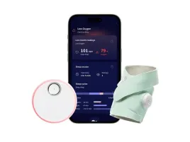 niania-elektroniczna-owlet-dream-sock-monitor-oddechowy-mietowy
