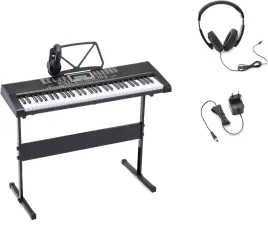 keyboard-pianino-cyfrowe-klawisze-statyw-pulpit-sluchawki-61-klawiszy