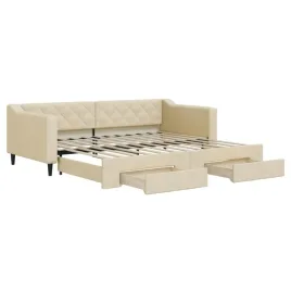 kremowa-lezanka-rozkladana-2-w-1-z-szufladami-223-x-100-x-67-cm