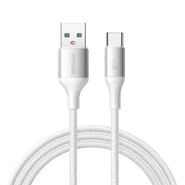 kabel-joyroom-s-a28-flash-series-3a-usb-a-usb-c-2m-bialy