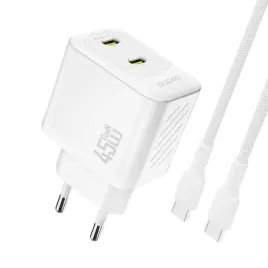 ladowarka-sieciowa-dudao-a28pceu-pd-45w-gan-2xusb-c-z-kablem-usb-c-biala