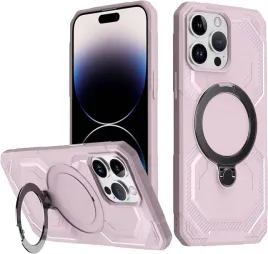 jndomi-etui-pancerne-magsafe-do-iphone-16-pro-ring-stojak-rozowe