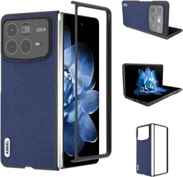 coque-skorzane-etui-360-do-xiaomi-mix-fold-4-niebieskie-granat