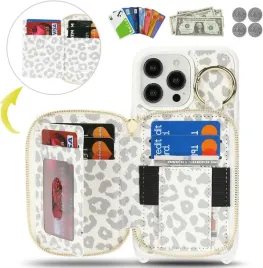 hamany-etui-skorzane-do-iphone-14-pro-portfel-bialy-lampart-rfid-pasek