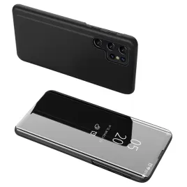 etui-clear-view-case-do-samsung-s24-ultra-z-klapka-czarne