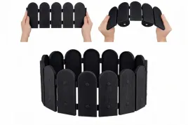 palisada-ogrodowa-plotek-trawnikowy-240cm-czarny-6-segmentow-pp