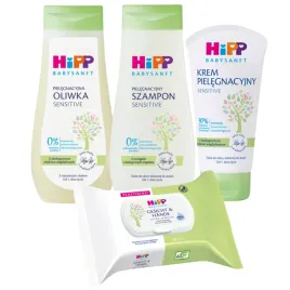 hipp-sensitive-oliwka-szampon-krem-chusteczki-nawilzone-4-elementy-zestaw
