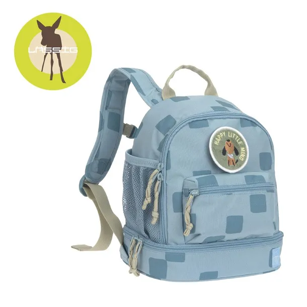 lassig-plecak-mini-pattern-party-blue