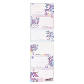 naklej-na-zeszyt-unicorn-jednorozec-6-szt