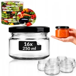 16x-sloiki-na-przetwory-miod-dzem-marmolade-250-ml-z-zakretkami-w-zestawie